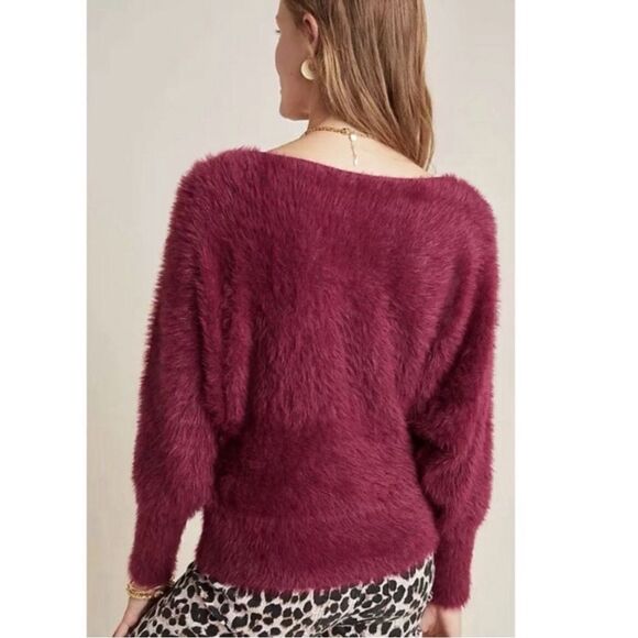 NEW Anthropologie eyelash ember dolman sleeve sweater - Picture 3 of 6